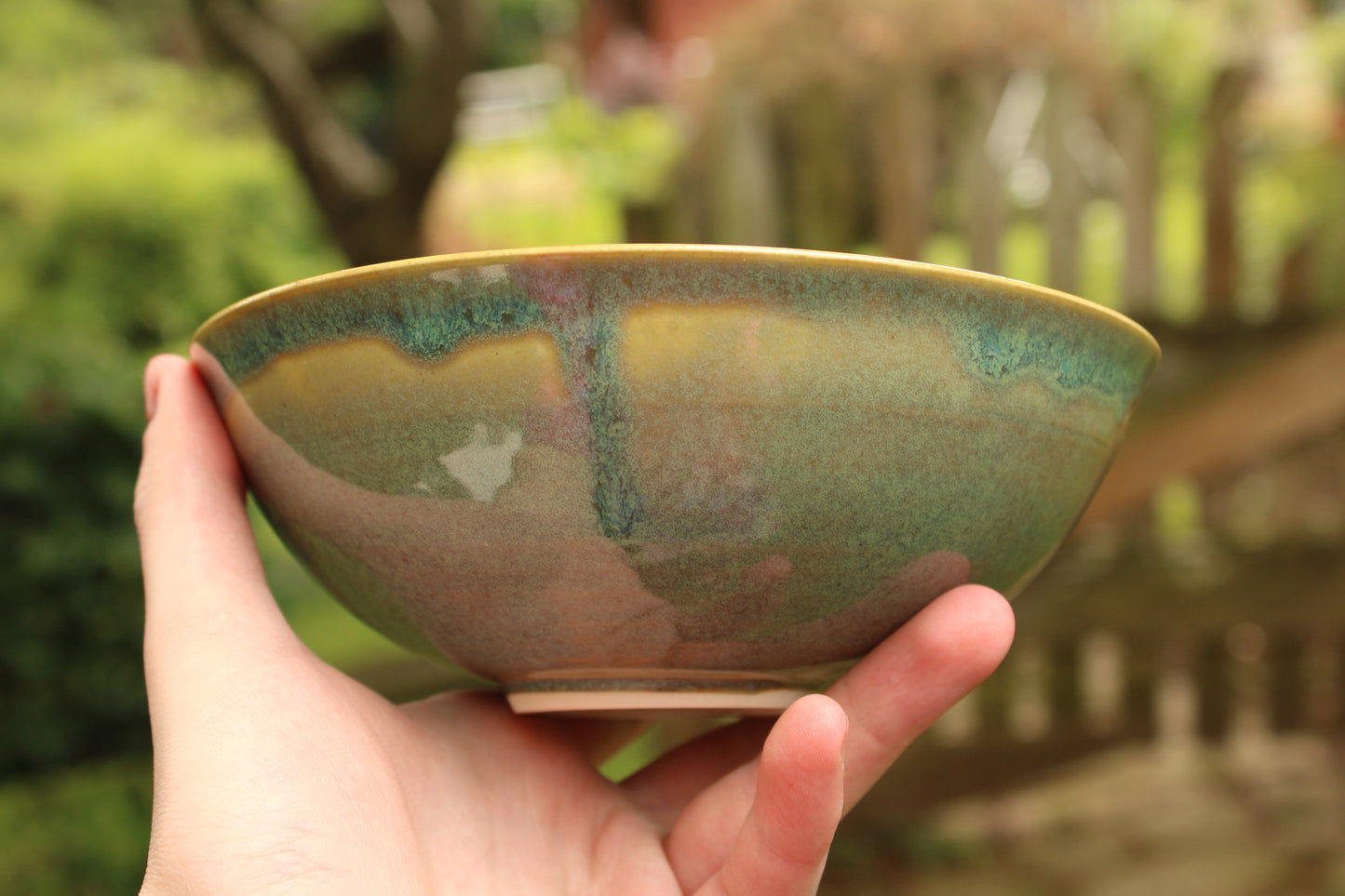 Porcelain Slip Trailed Bowl 13
