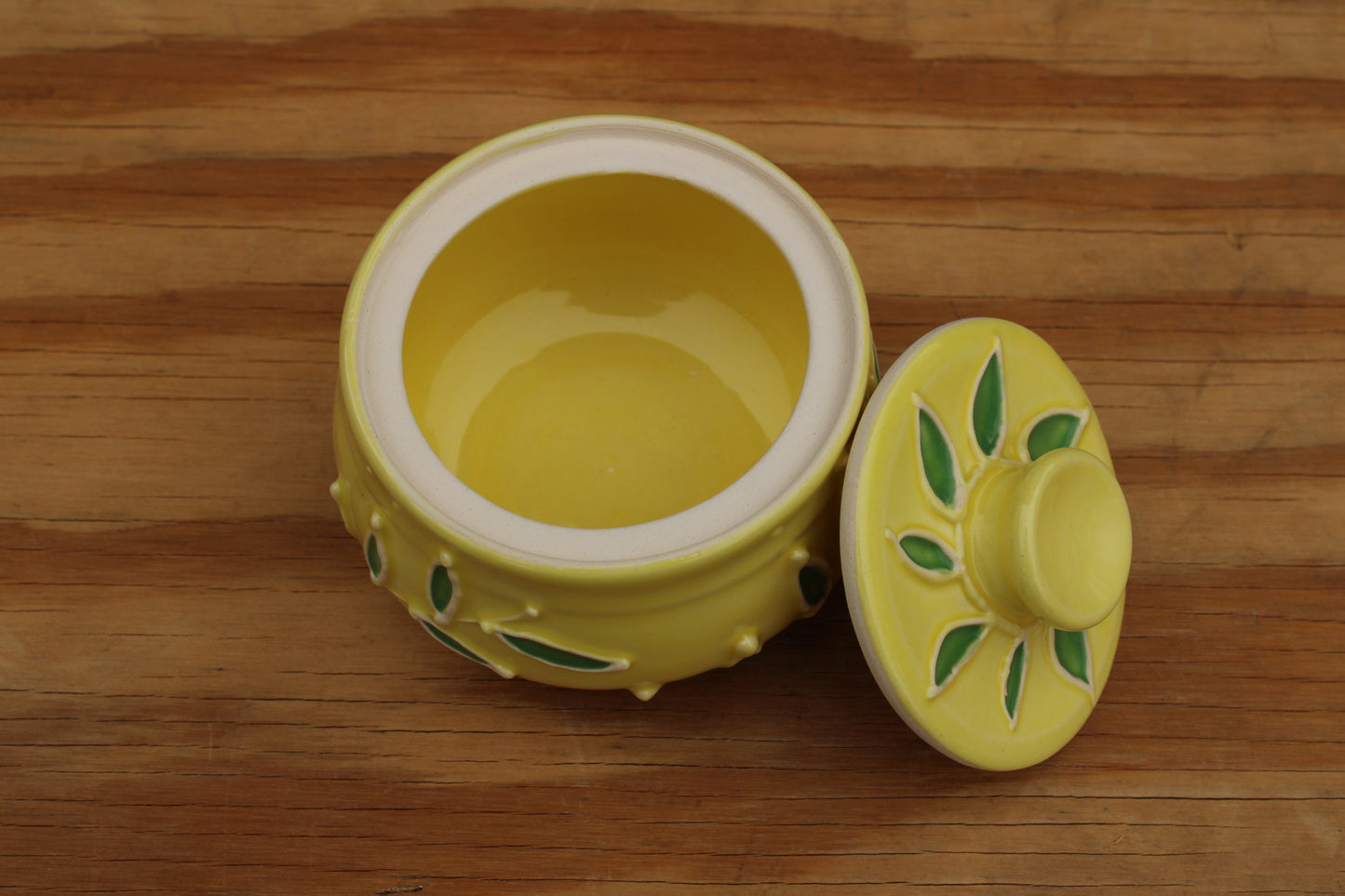 Porcelain Slip-Trailed Jar 8