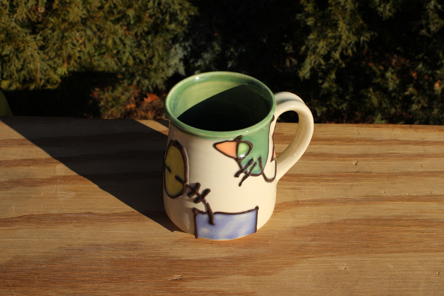 Slip Trailed Mug 108