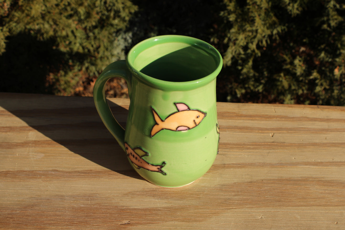 Slip Trailed Mug 102