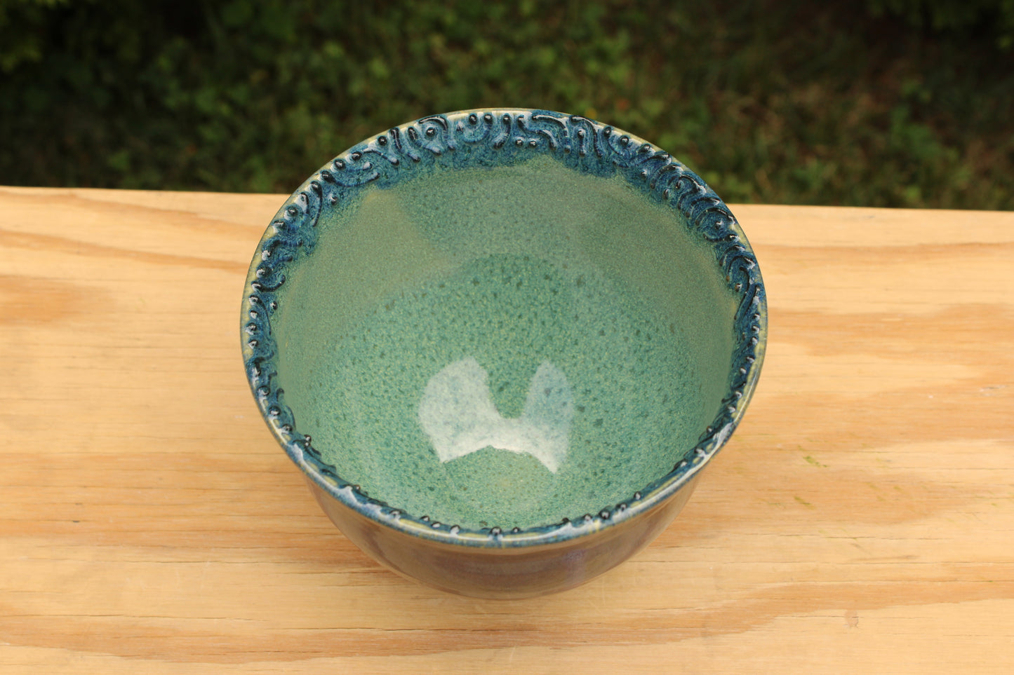 Porcelain Slip Trailed Bowl 33