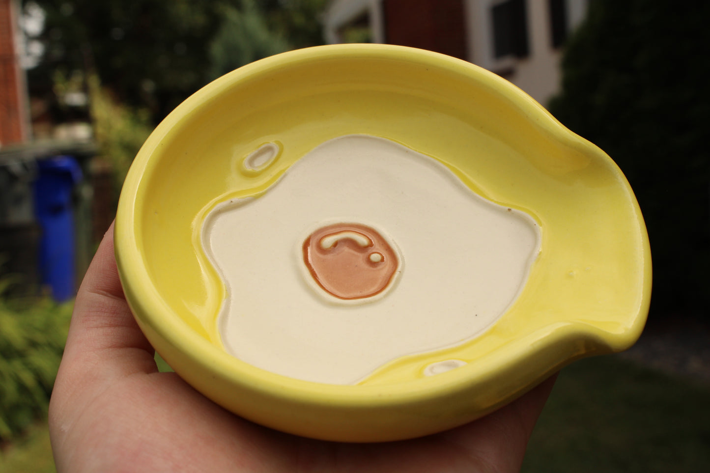 Slip Trailed Spoon Rest 52