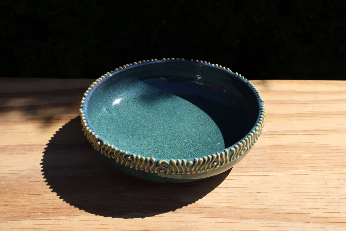 Slip-Trailed Pasta Bowl 10
