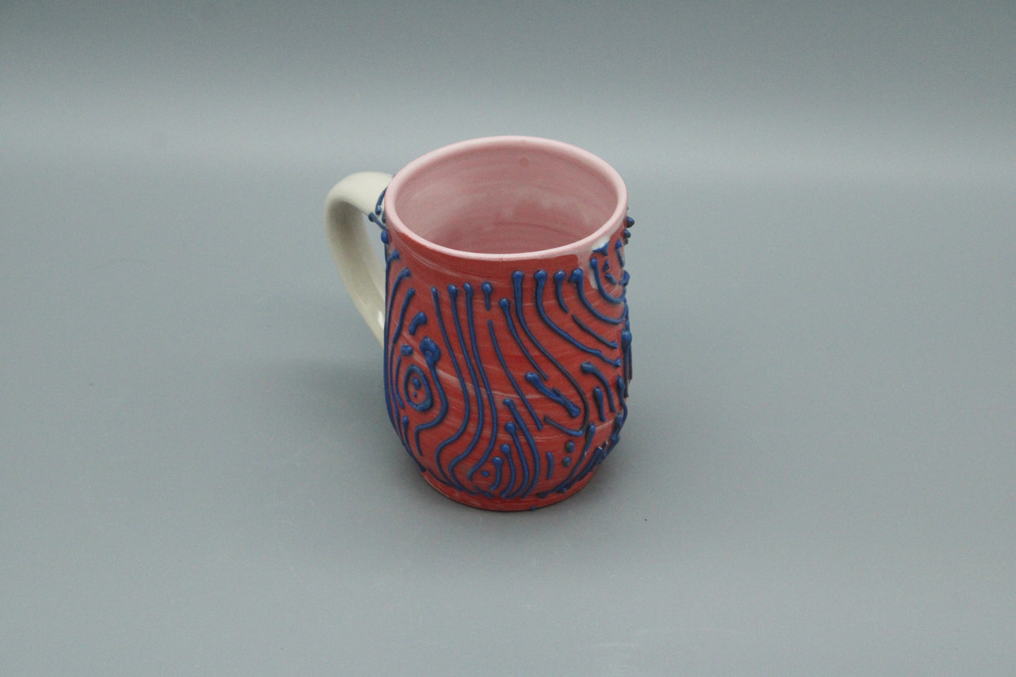 Porcelain Multicolor Ocean Mugs