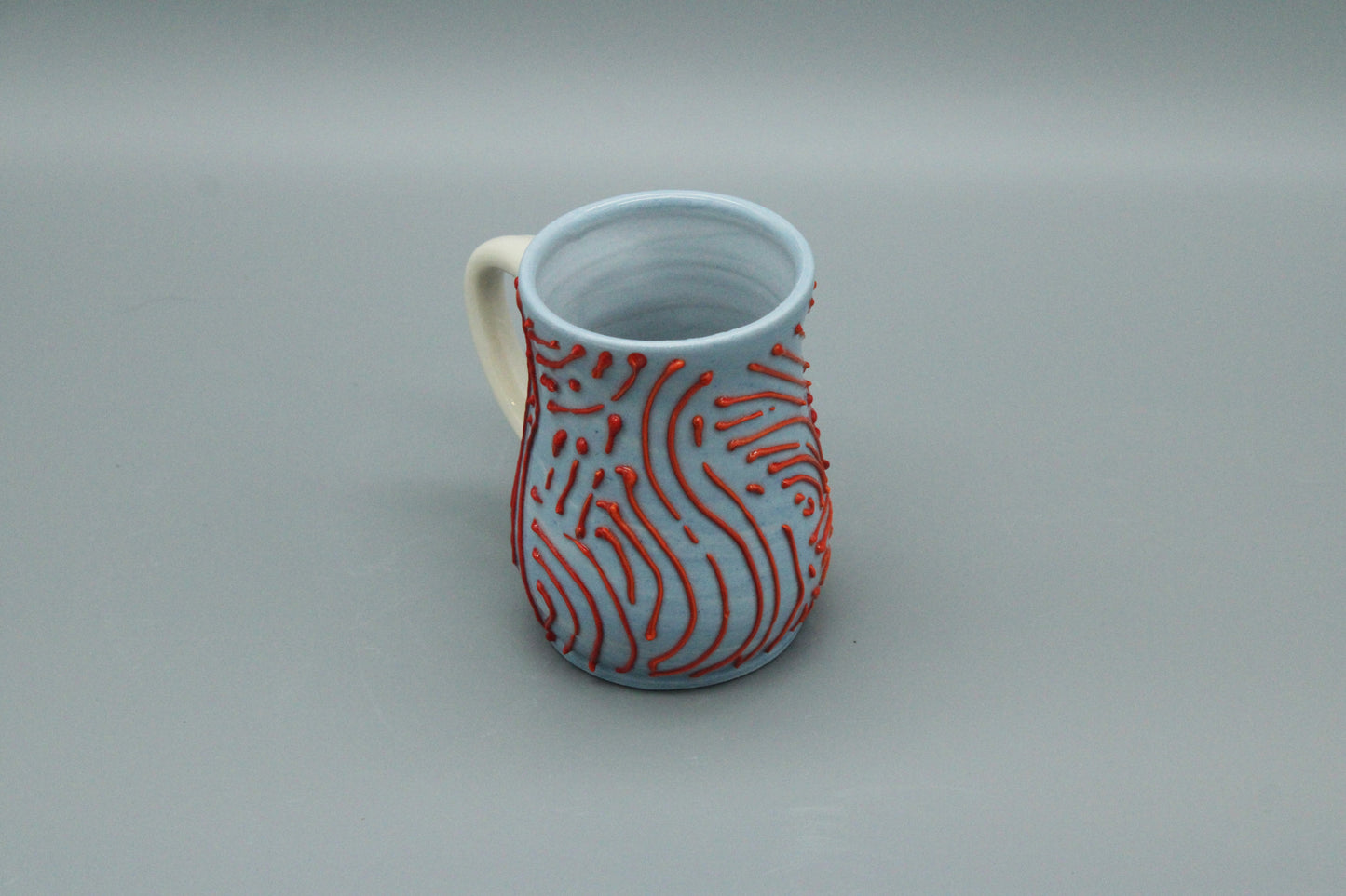 Porcelain Multicolor Ocean Mugs