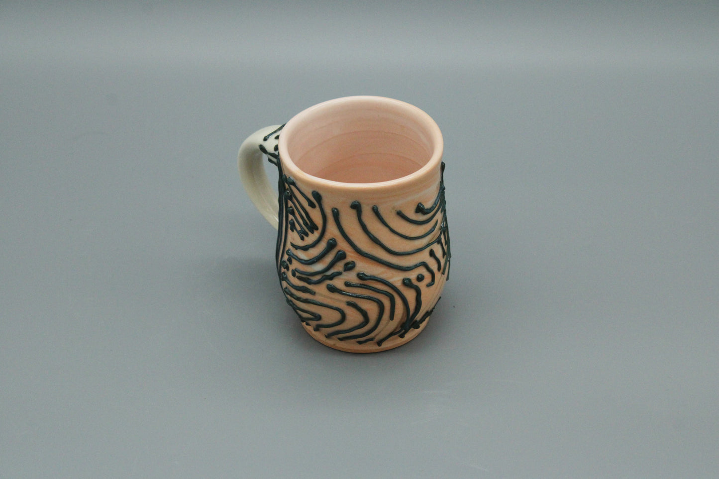 Porcelain Multicolor Ocean Mugs