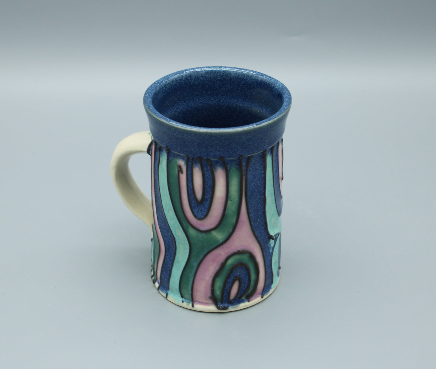 Rainbow Slip Line Mug 2