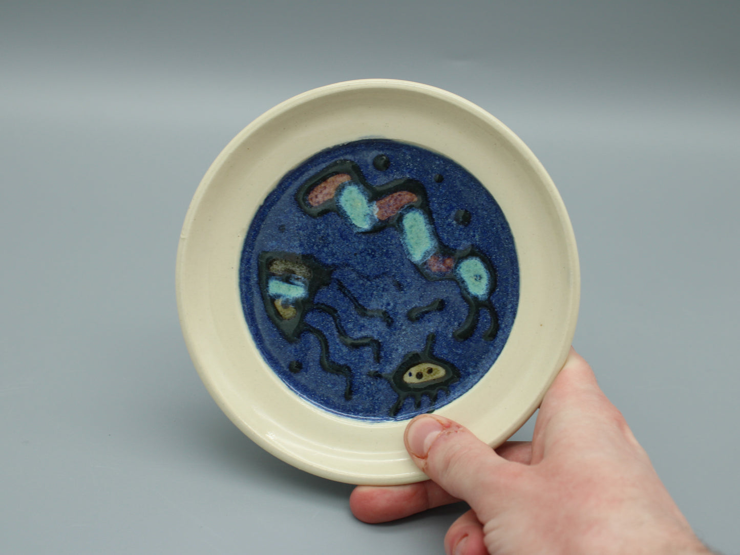 Small “Stained Glass” Dish 4