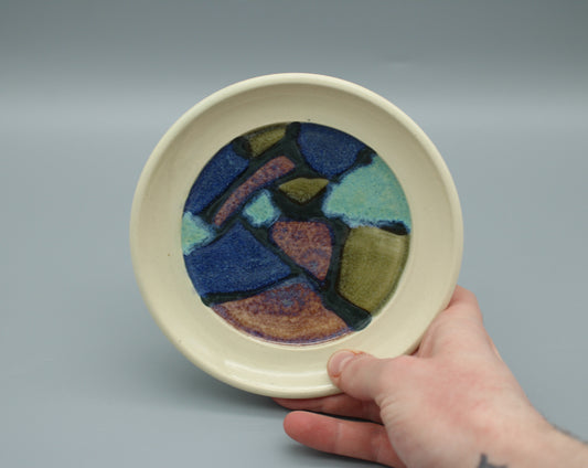 Small “Stained Glass” Dish 3