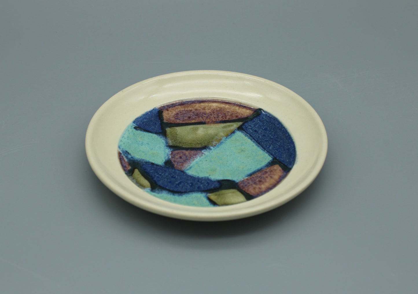 Small “Stained Glass” Dish 2