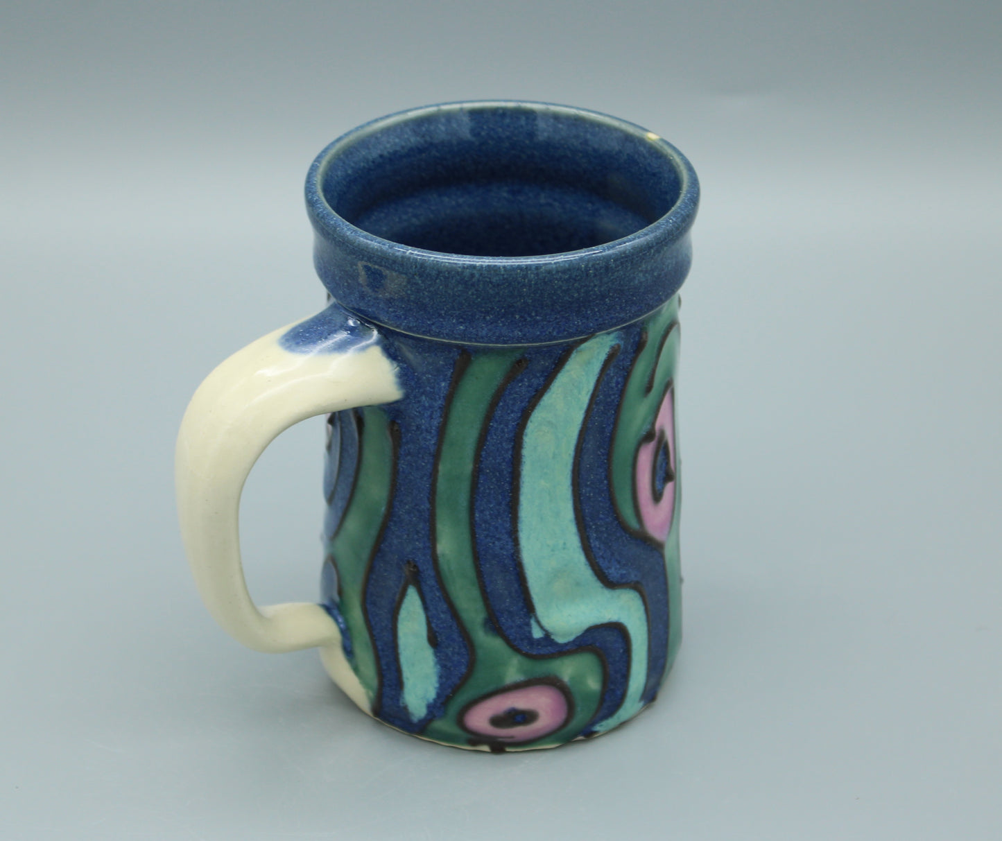 Rainbow Slip Line Mug 3