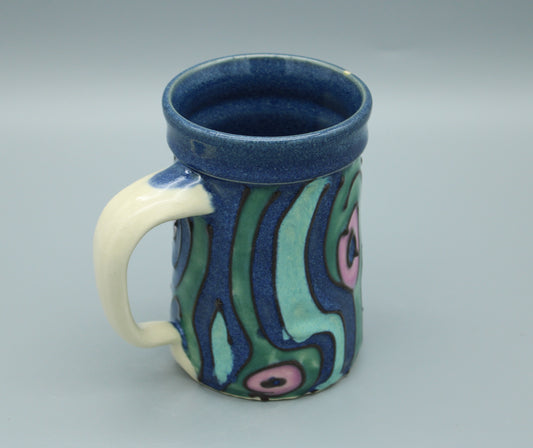 Rainbow Slip Line Mug 3