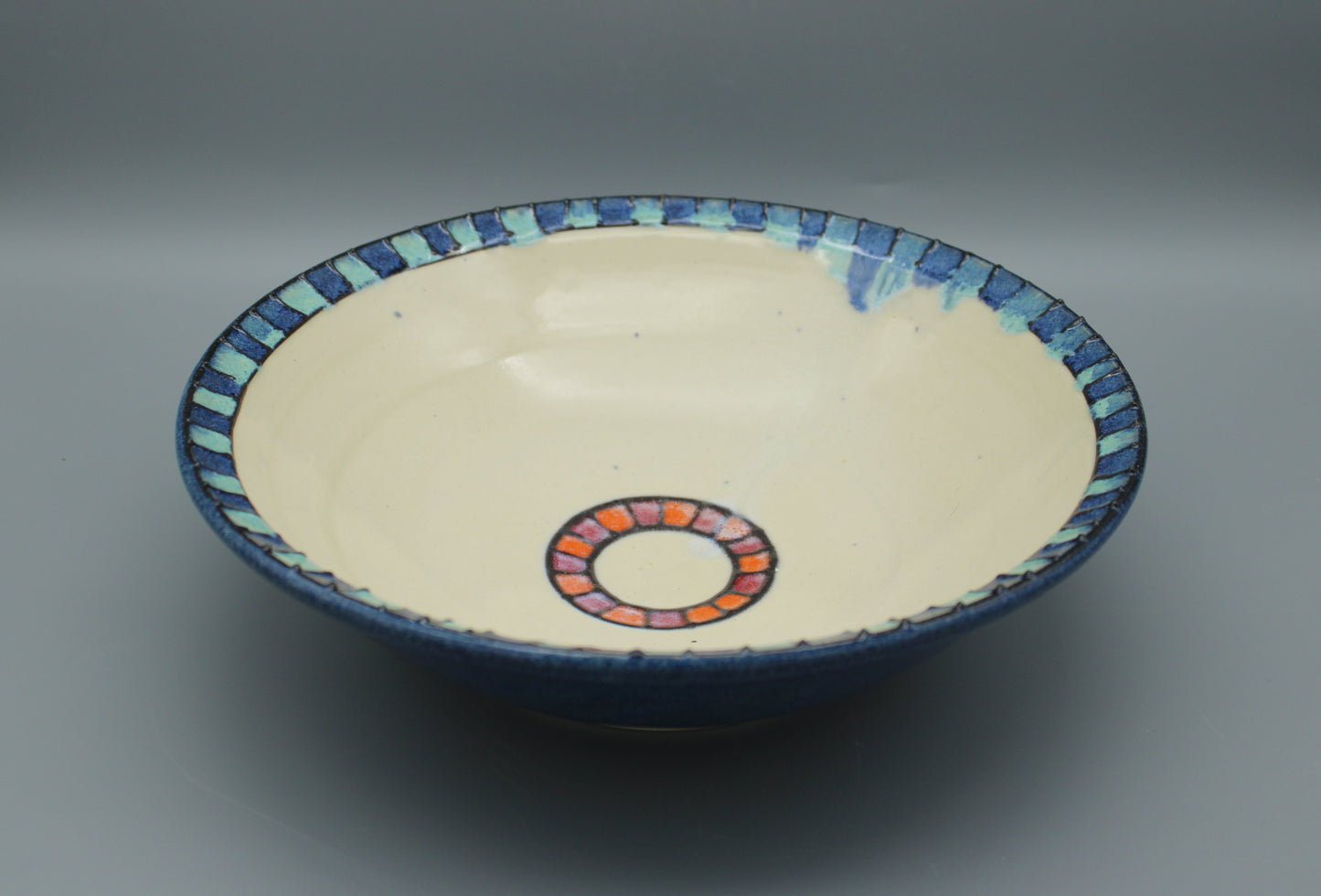 Big ‘‘Stained Glass’’ Bowl