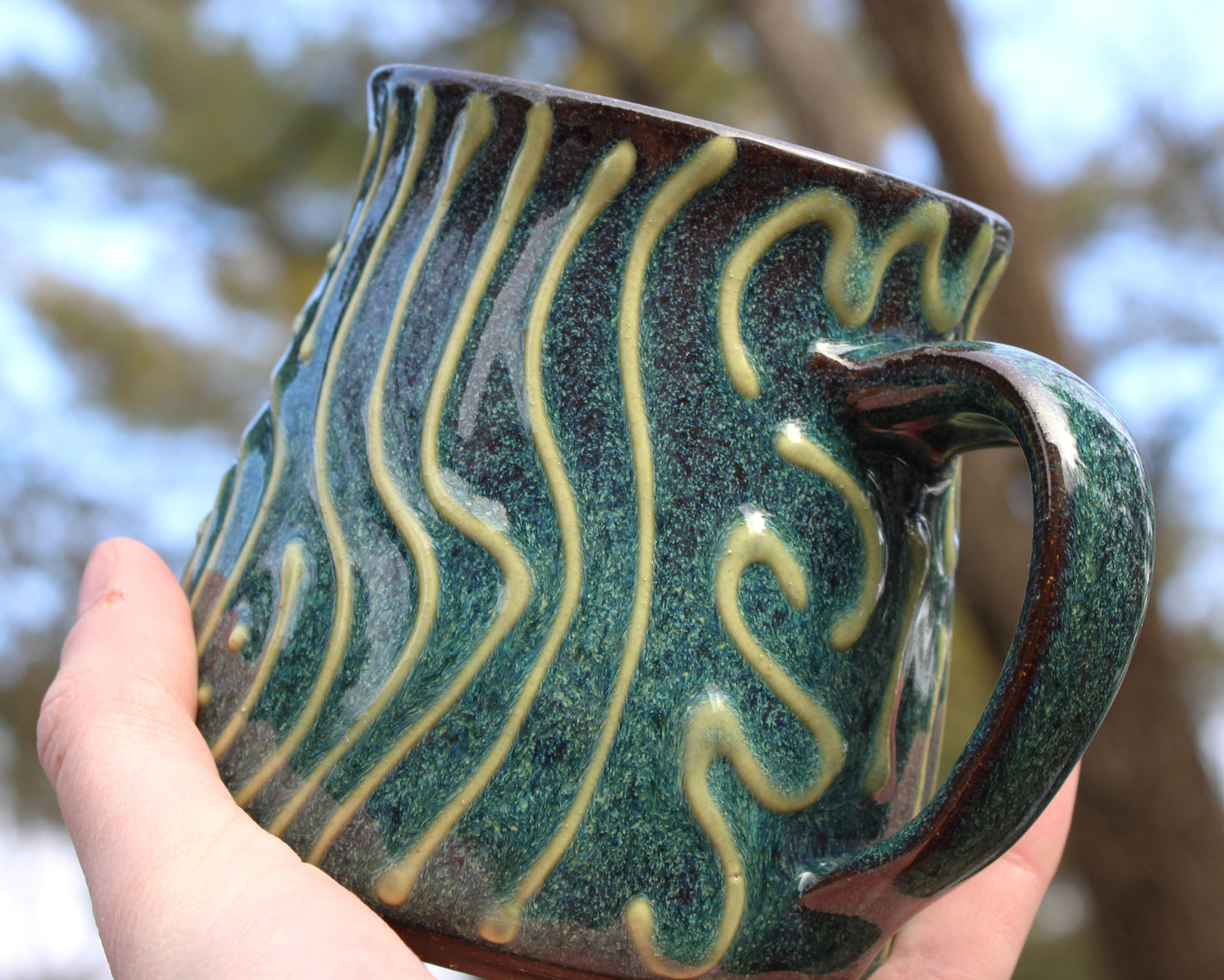 Slip Trailed Mug 4