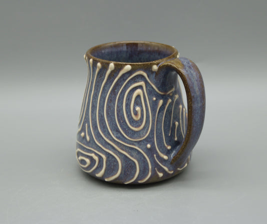 Slip Trailed Mug 10