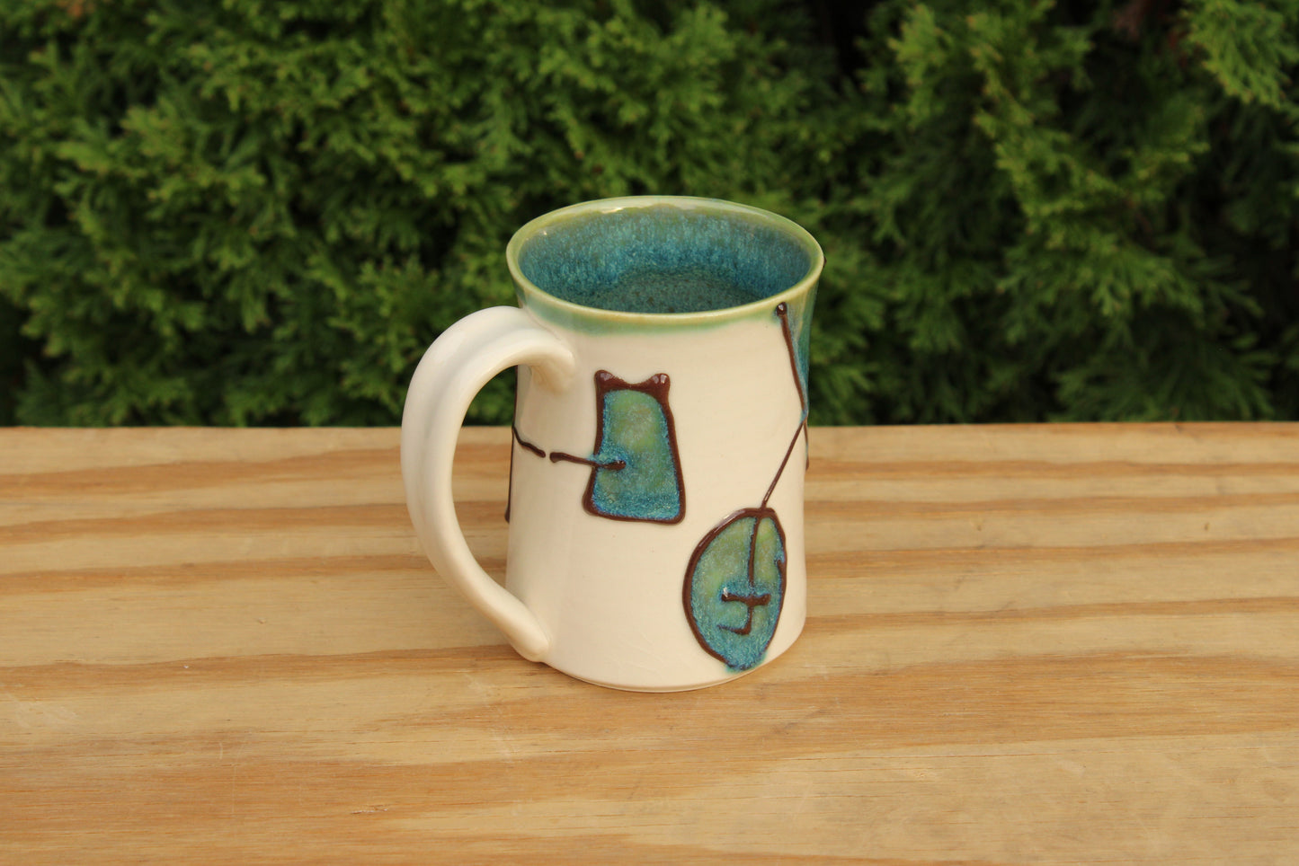 Slip Trailed Mug 54