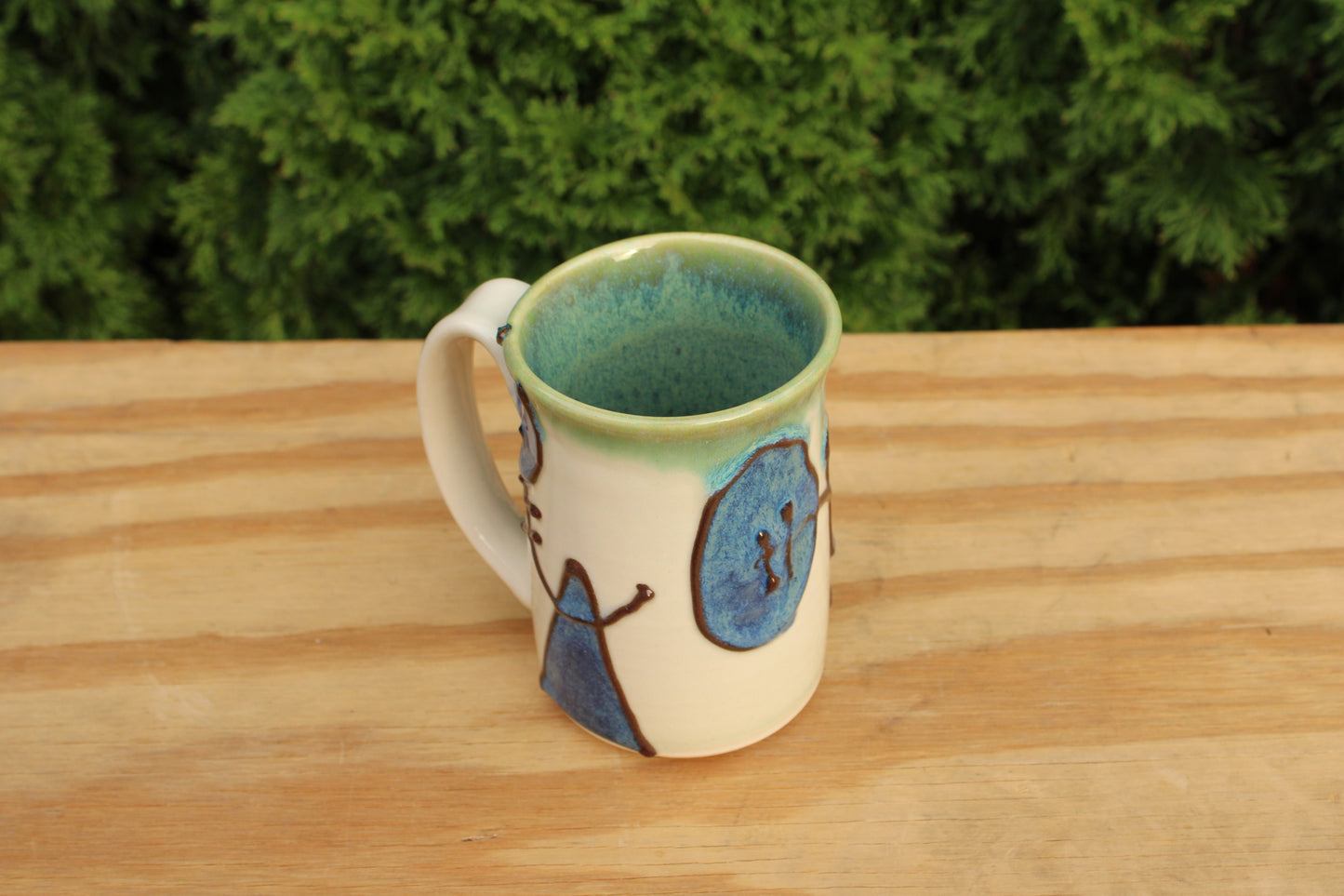 Slip Trailed Mug 57