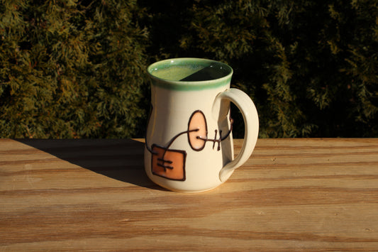 Slip Trailed Mug 106