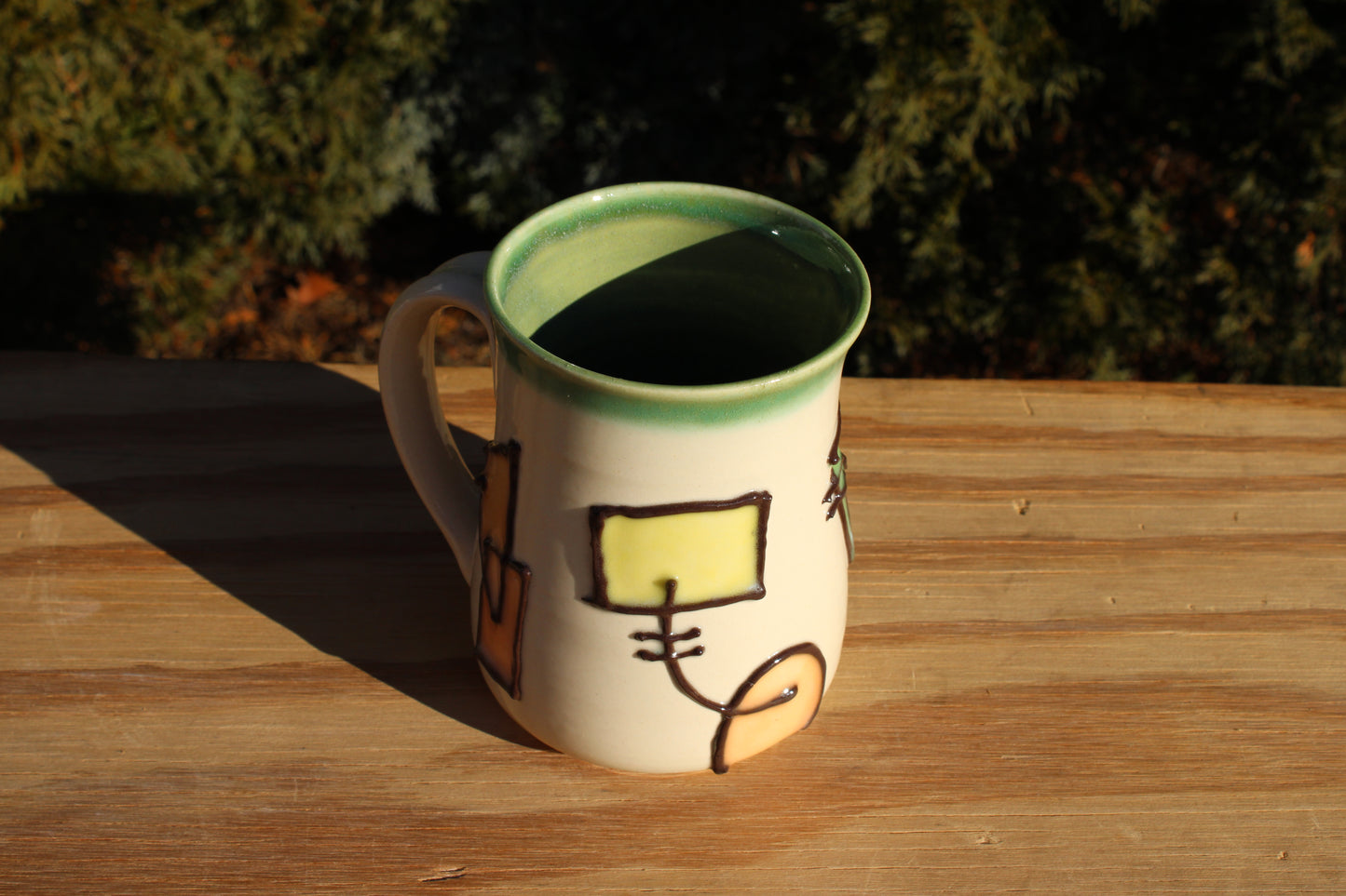 Slip Trailed Mug 106