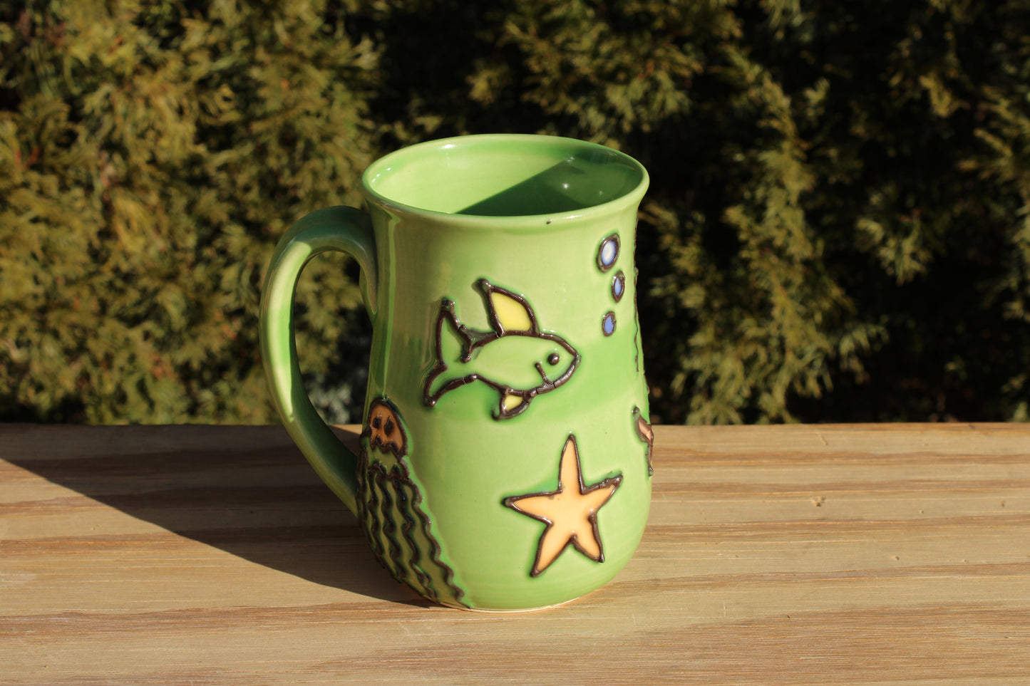Slip Trailed Mug 103