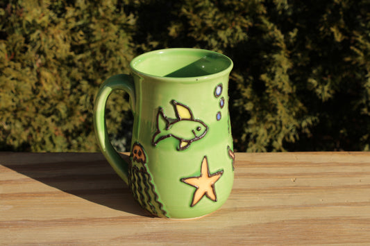 Slip Trailed Mug 103