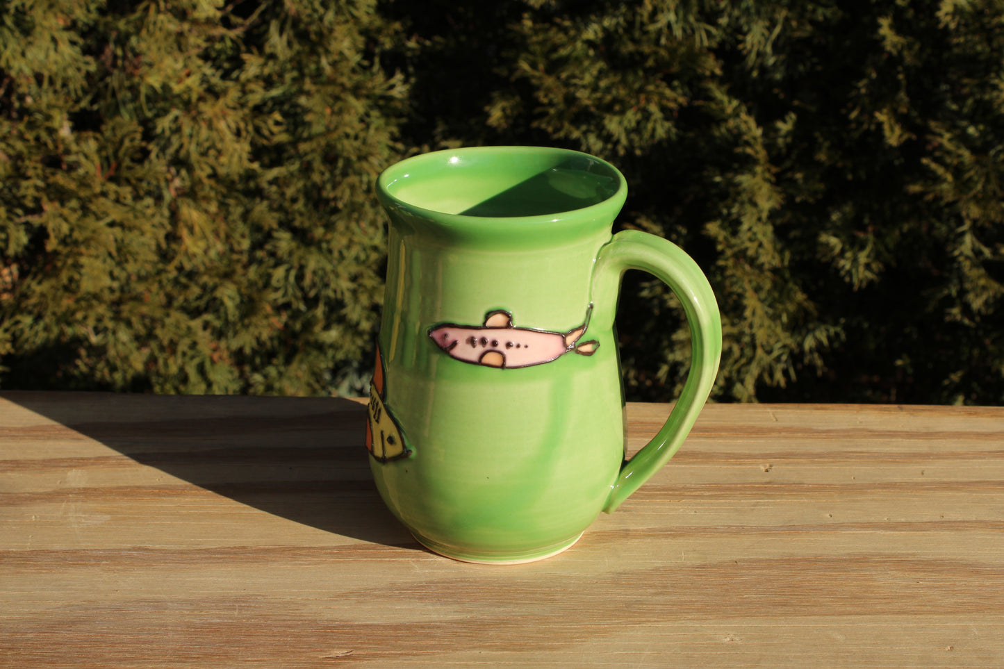 Slip Trailed Mug 102