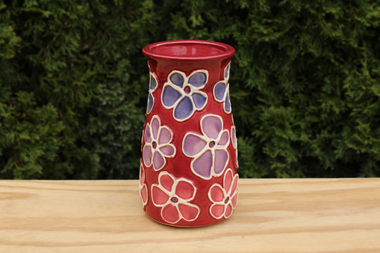 Large "Stained Glass" Vase 3