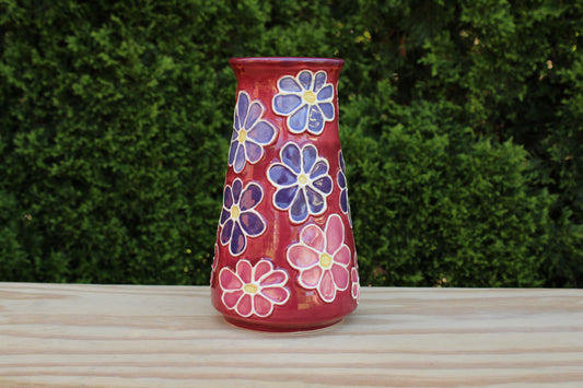 Large "Stained Glass" Vase 7