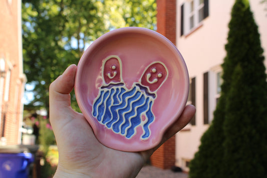 Slip Trailed Spoon Rest 48