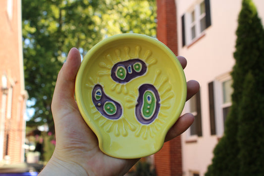 Slip Trailed Spoon Rest 44