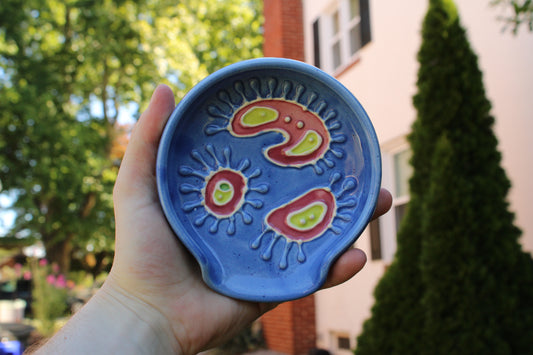 Slip Trailed Spoon Rest 41
