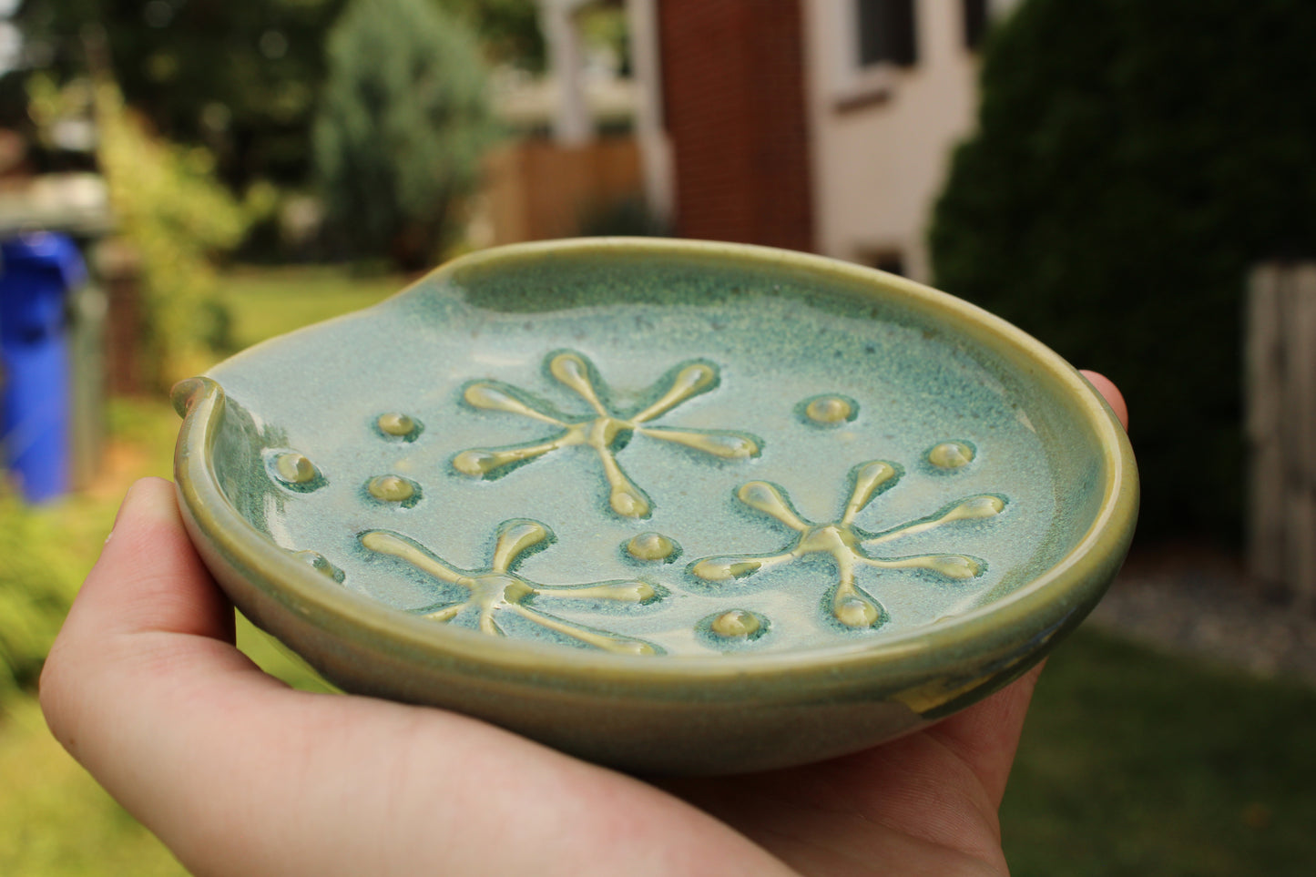 Slip Trailed Spoon Rest 53