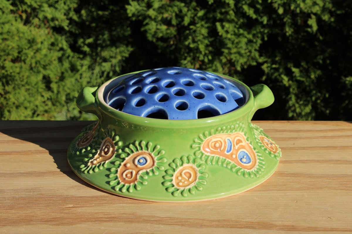 Short "Stained Glass" Vase 16