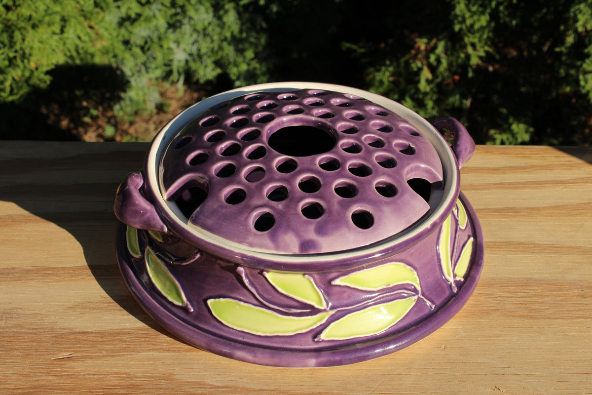 Short "Stained Glass" Vase 17