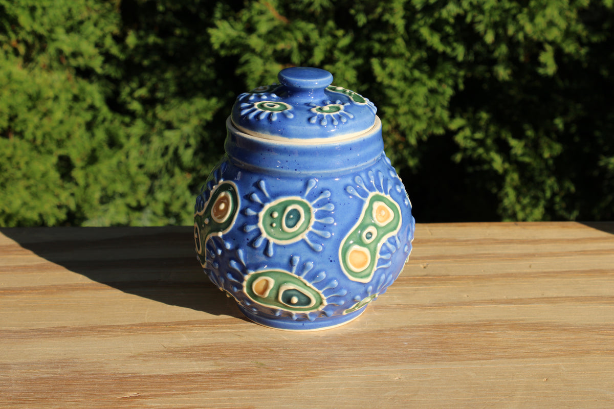 Porcelain Slip-Trailed Jar 20