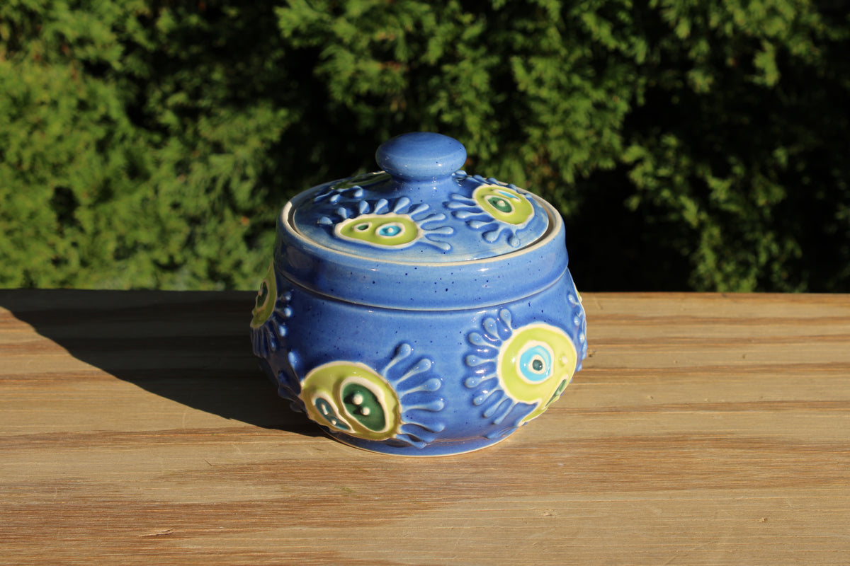 Porcelain Slip-Trailed Jar 26