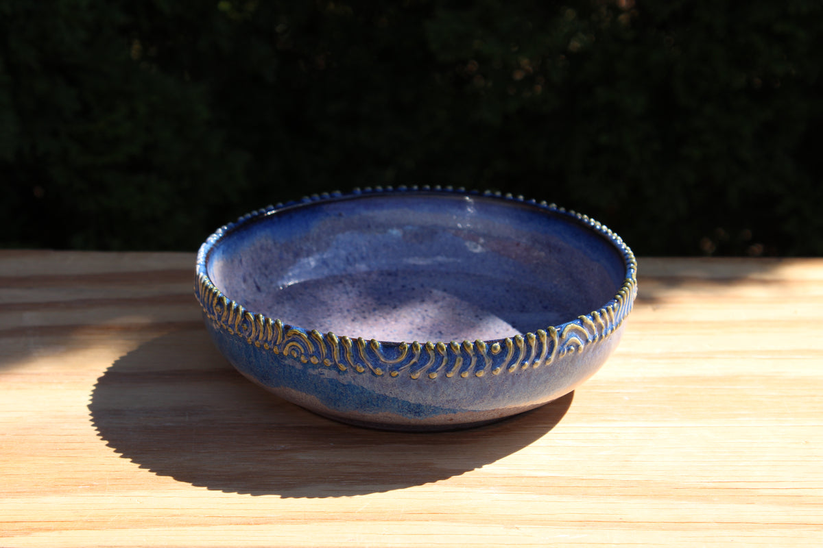 Slip-Trailed Pasta Bowl