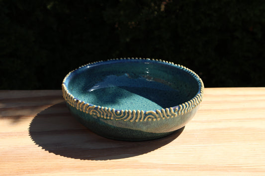 Slip-Trailed Pasta Bowl 9