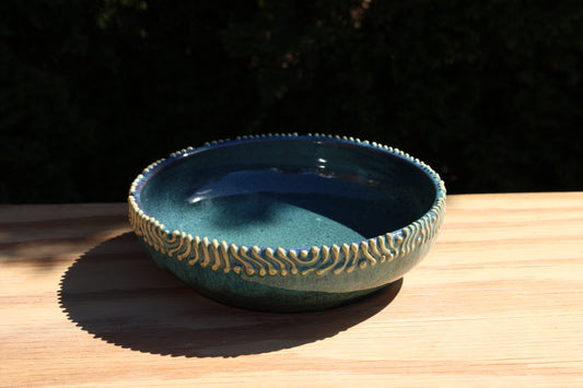 Slip-Trailed Pasta Bowl 10