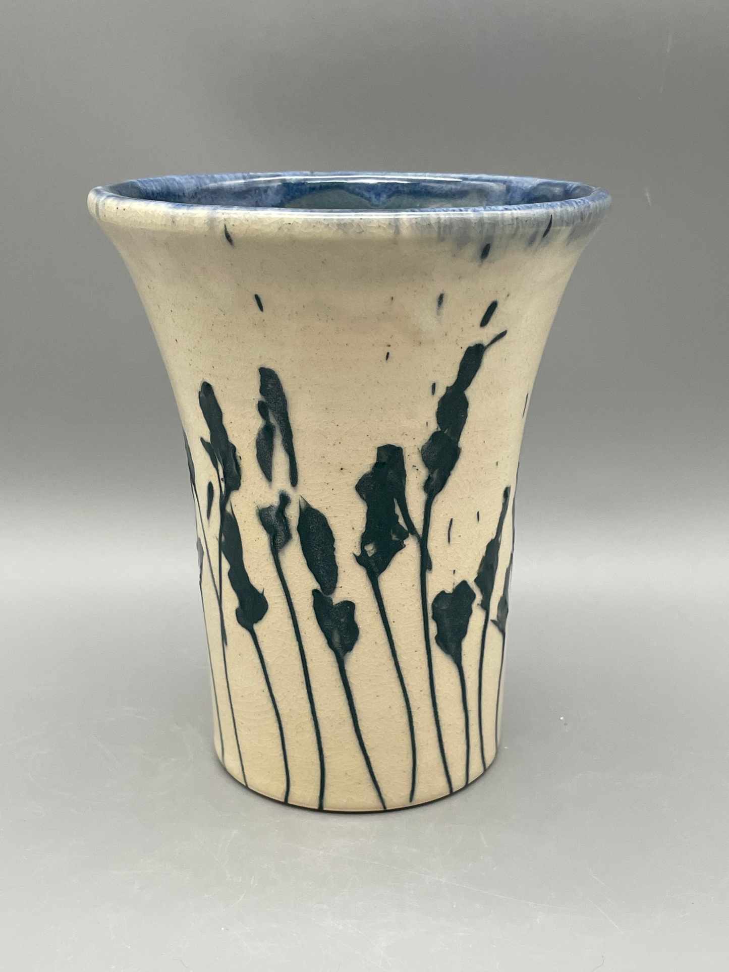 Slip Trailed and Blown Vase